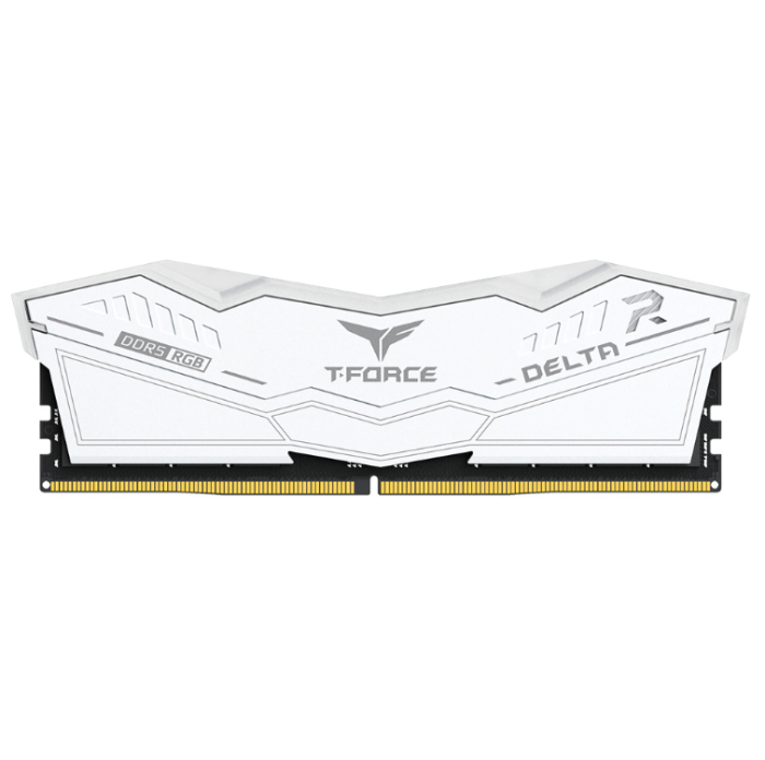 Оперативная память 64GB Kit (2x32GB) 6000MHz DDR5 TeamGroup DELTA RGB CL38 WH FF4D564G6000HC38ADC01