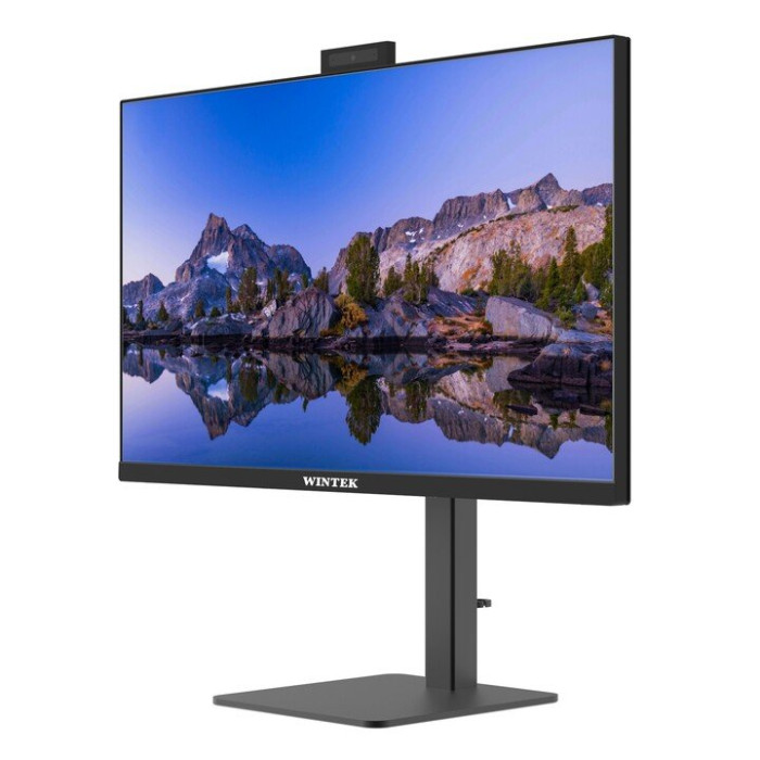 Моноблочная система Wintek BF2702 27'' FHD IPS (подставка с возможностью регулировки по высоте и портретного режима)/MB H610/SO-DIMM DDR4/WiFi/BT/Card Reader/клавиатура+мышь, блок питания 220Вт HuntKey