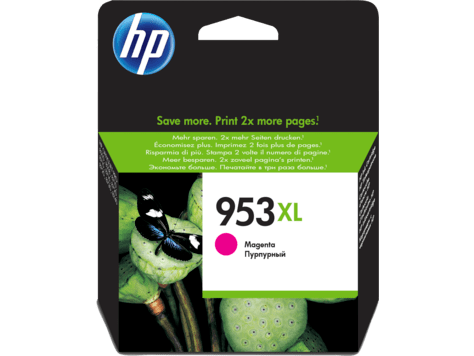 Картридж струйный HP F6U17AE, 953XL, увеличенной емкости, пурпурный