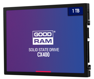 Твердотельный накопитель 1000GB SSD GOODRAM CX 400 2.5” SATA3 R550Mb/s W490MB/s 7mm SSDPR-CX400-01T