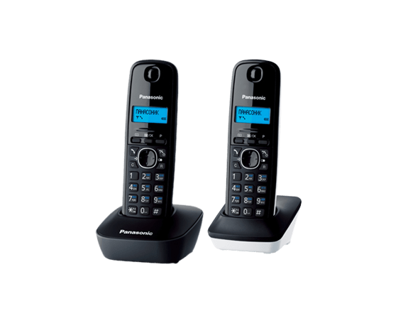 Радиотелефон PANASONIC KX-TG1612 (RUH) Серый. Дополнительная трубка в комплекте