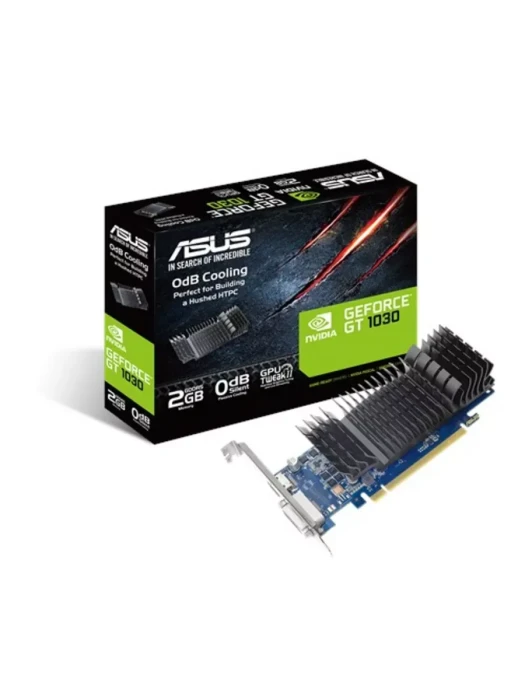 Видеокарта ASUS GeForce GT1030 2GB 64bit GDDR5 6008MHz 1xHDMI 1xDVI-D HDCP GT1030-SL-2G-BRK