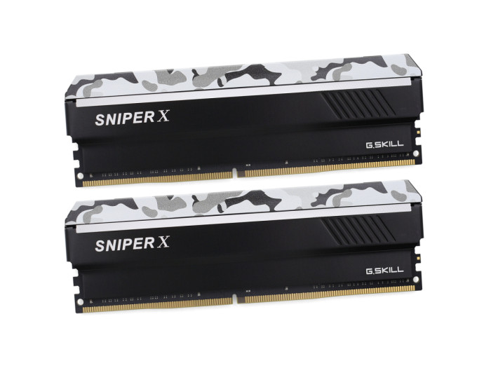 DIMM DDR4 16 GB kit <2666MHz> G.Skill Sniper X, F4-2666C19D-16GSXW, (2x8GB), 19-19-19-43