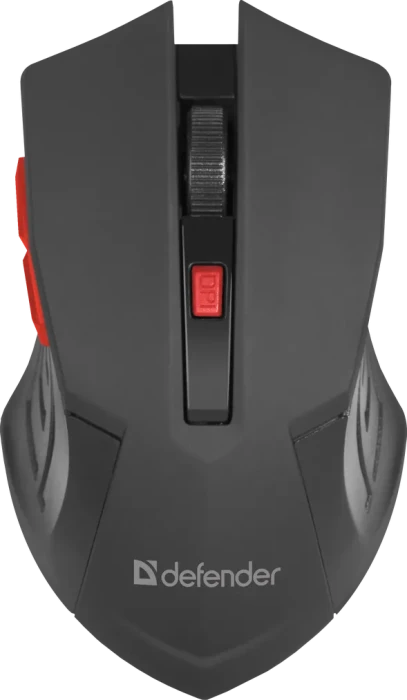 Мышь беспроводная Defender Accura MM-275 черный-красный