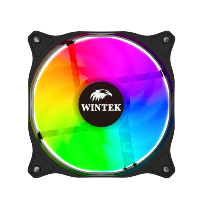 Вентилятор для корпуса Wintek M11-B-12 ARGB, 12 см, 6 pin