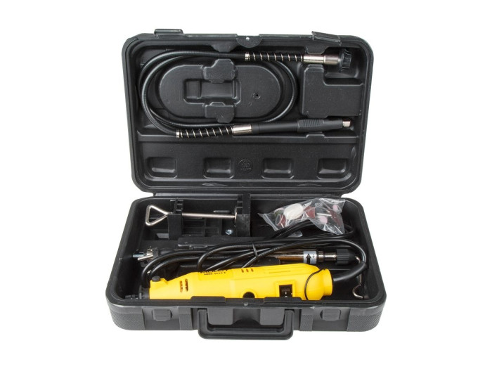 Гравер электрический MOLOT MMG 3215 E в чем. + аксессуары 150 Вт, 8000 - 32500 об/мин, цанга 3.2 мм