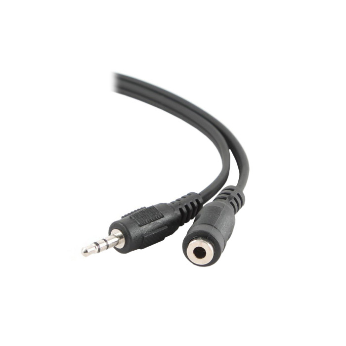 Cable Audio, 3.5mm/m - 3.5mm/f, Cablexpert CCA-423, 1.5m, black