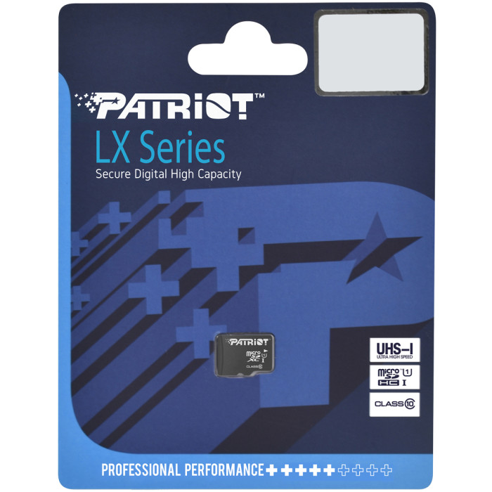 MemoryCard microSDXC 128GB, Patriot LX Series PSF128GMDC10, SDXC Class 10