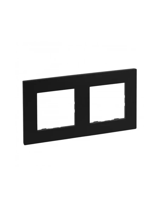 Рамка 2-постовая Niloe Step Чёрный