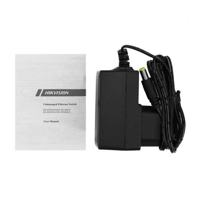 Switch  8 port 10/100/1000M Hikvision DS-3E0508D-E, desktop