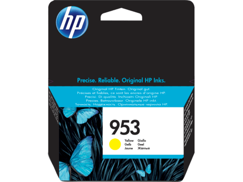 Картридж струйный HP F6U14AE 953, Yellow Original Ink Cartridge