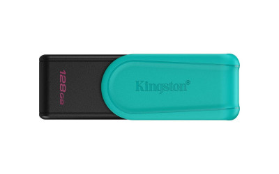 Флэш-накопитель Kingston 128Gb USB3.2 Gen1 Data Traveler Exodia S (Black+Teal)