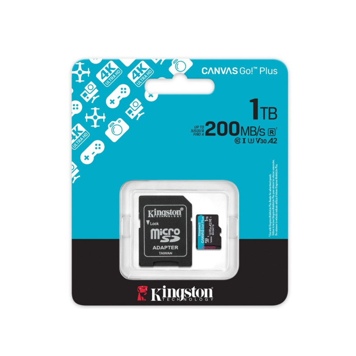 Карта памяти SDCG4/1TB Canvas Go Plus A2 U3 V30 1TB