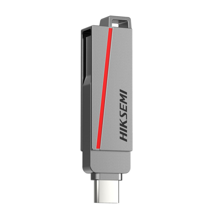 USB flash  64GB HikSemi, HS-USB-E307C 64G U3, USB 3.0, DUAL SLIM USB (Type-A+Type-C)