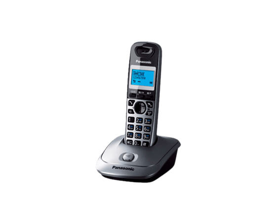 Радиотелефон PANASONIC KX-TG2511 (RUT) Темно-серый металлик
