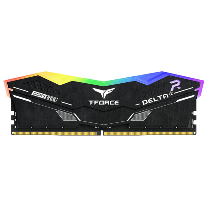 Оперативная память 64GB Kit (2x32GB) 6000MHz DDR5 TeamGroup DELTA RGB CL38 BL FF7D564G6000HC38JDC01