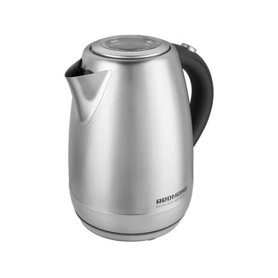Чайник электрический, Redmond, RK-M172, Объем 1.7 л, Мехпническое управление, Автоотключение, Отсек для шнура электропитания, Мощность 2100 Вт, Серебристый