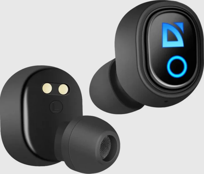 Наушники-вкладыши беспроводные Defender Twins 639 черный