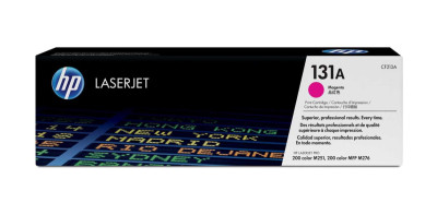 HP CF213A 131A Magenta LaserJet Toner Cartridge for LaserJet Pro 200 M251/Pro 200 M276, up to 1800 pages.