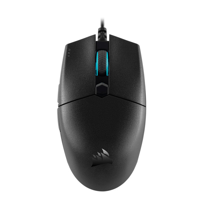Mouse Corsair, Katar PRO, Optical, 12400 dpi, 6 button, 1.8m cable, USB, [CH-930C011-EU], black
