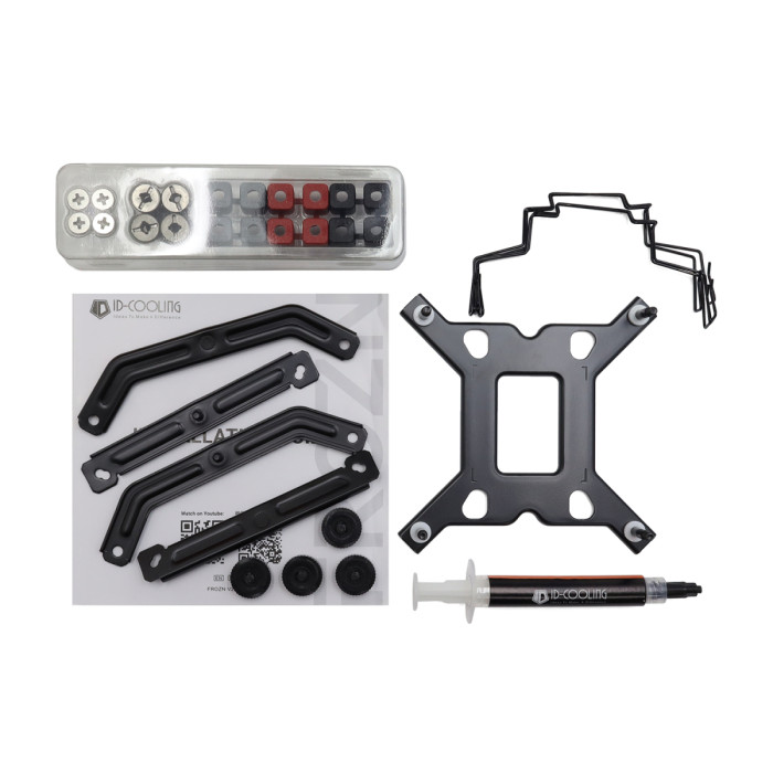 Cooler ID-Cooling, for S1851/1700/1200/115x/AMD, FROZN A400 BLACK, 180W, 500-2000rpm, 4pin