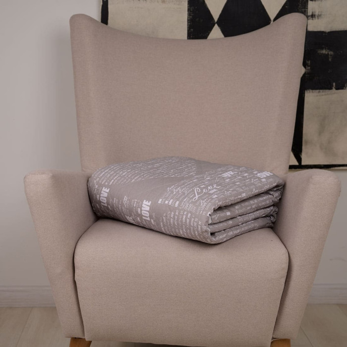 Электропростынь EcoSapiens Linen квадраты 150х90 см