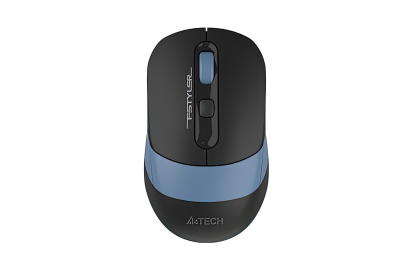 Мышь A4tech Fstyler FB10CS-Ash/Blue, оптическая 2000DPI, беспроводная BT+2,4G