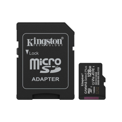Карта памяти Kingston SDCS3/128GB Canvas Select Plus A1 U1 V10 128GB