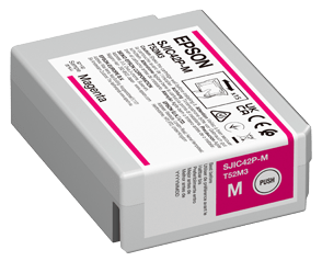 Картридж Epson C13T52M340 SJIC42P-M Ink cartridge for ColorWorks C4000e ( Magenta)