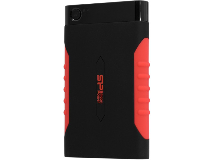 HDD USB 1 TB Silicon Power, A15, SP010TBPHDA15S3L, USB 3.1, black-red