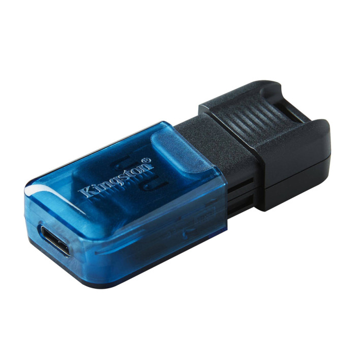 USB flash 128GB Kingston DT80M, DT80M/128GB, USB-C 3.2, black