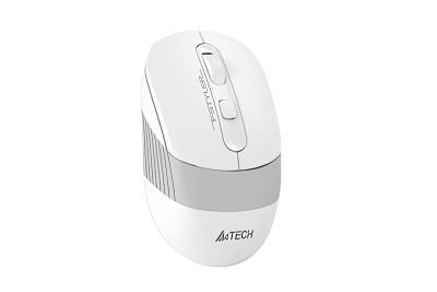 Мышь A4tech Fstyler FB10CS-Grayish/White, оптическая 2000DPI, беспроводная BT+2,4G