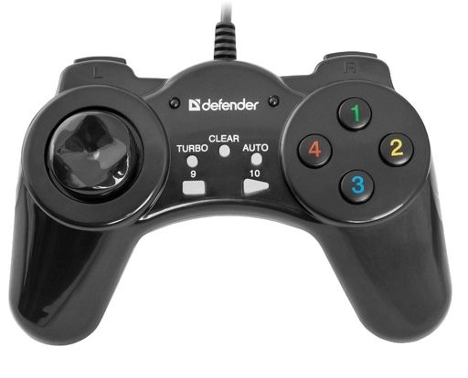 Геймпад Defender Vortex USB, 13 кнопок, 64249
