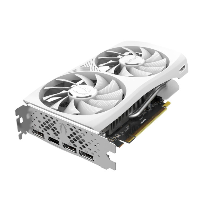 GPU NVIDIA, 8 GB, ZOTAC GAMING RTX 4060 TWIN EDGE OC WHITE [ZT-D40600Q-10M], HDMI/3DP, GDDR6/128-bit