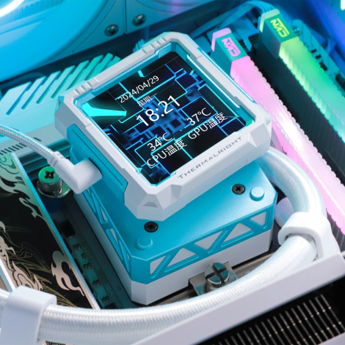 СВО Thermalright Frozen Warframe PRO 360 WHITE ARGB