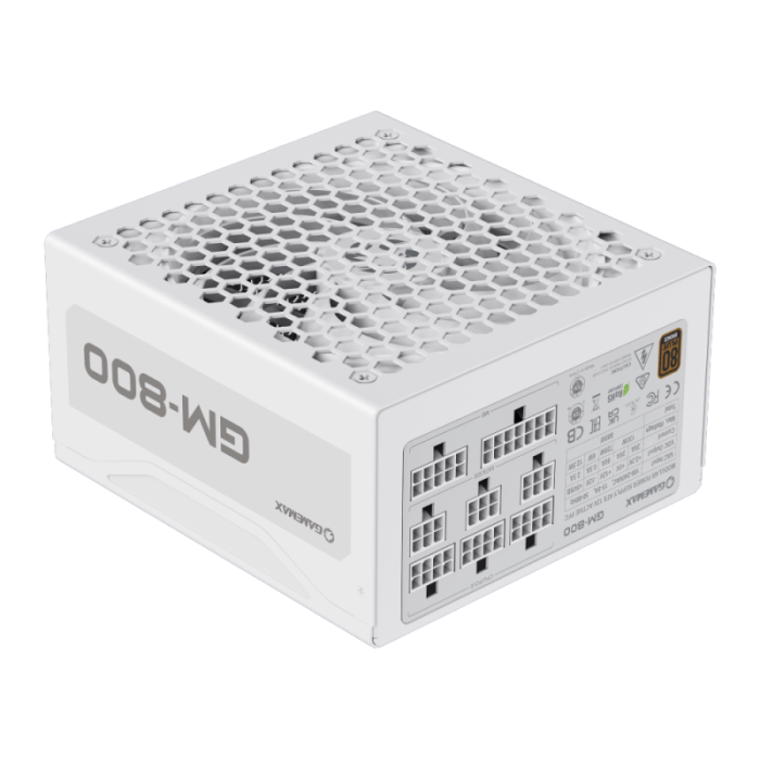 Блок питания Gamemax GM-800 White, 80+ Bronze