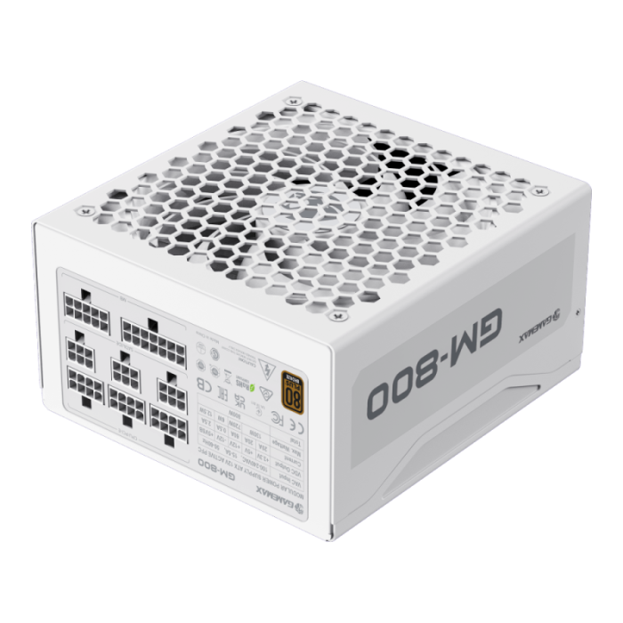 Блок питания Gamemax GM-800 White, 80+ Bronze
