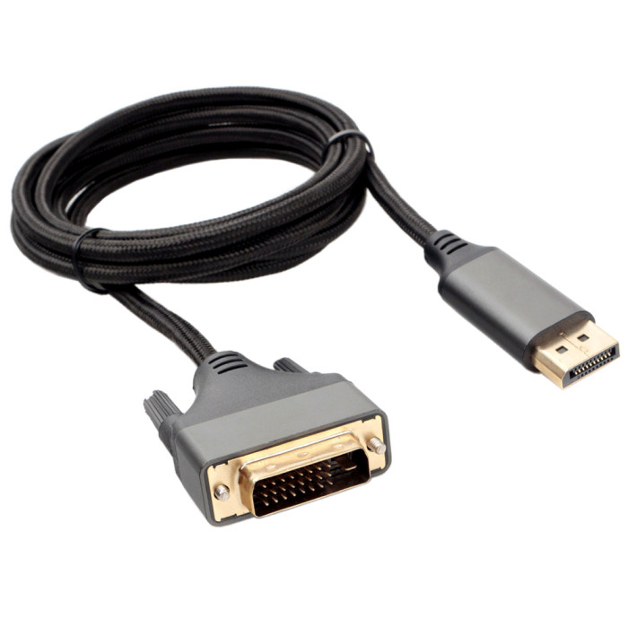 Cable SVGA, DisplayPort to DVI, 1.8m, Cablexpert CC-DPM-DVIM-4K-6