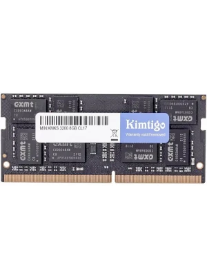 Модуль памяти для ноутбука Kimtigo KMKS 3200 8GB, DDR4 SO-DIMM, 8Gb, 3200Mhz, CL17