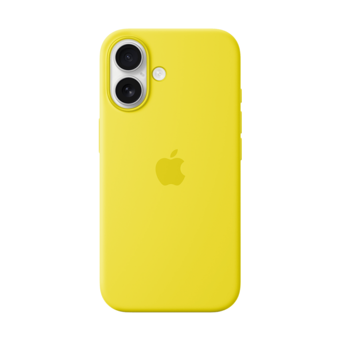 iPhone 16 Silicone Case with MagSafe - Star Fruit,Model A3313