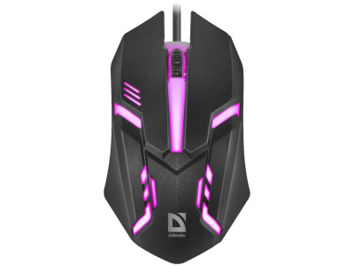 Mouse Defender Cyber MB-560L B, USB, Optical 1200 dpi, (52560)