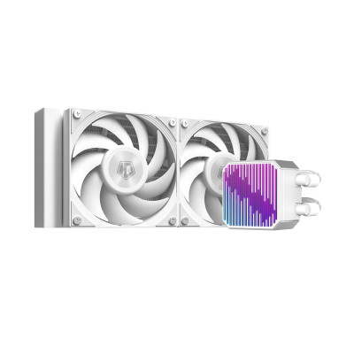 Water Cooler ID-Cooling DX240 Max White, for S1700/1200/1851/115x/AMD