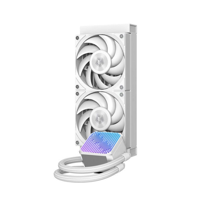 Water Cooler ID-Cooling DX240 Max White, for S1700/1200/1851/115x/AMD