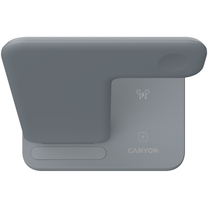 CANYON wireless charger WS-303 15W 3in1 Gray
