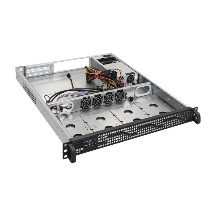 Server chassis ExeGate Pro 1U550-04 <RM 19", высота 1U, глубина 550, БП 1U-300ADS, USB>