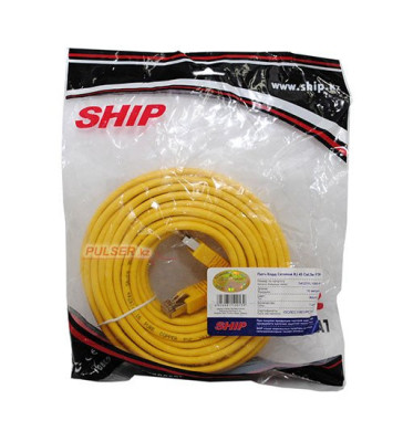 Cable  Patch cord  FTP 5e-Cat 10 m Ship S4025YL1000-P, желтый