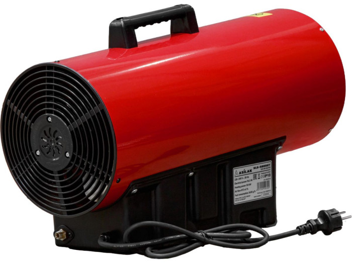 Нагреватель воздуха газовый ASILAK SLG-50000T прям., 50 кВт, термостат, переносной