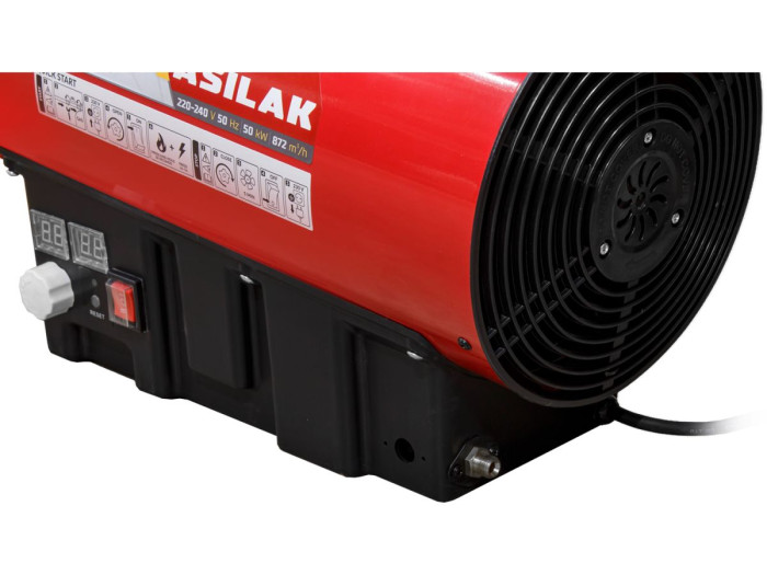 Нагреватель воздуха газовый ASILAK SLG-50000T прям., 50 кВт, термостат, переносной
