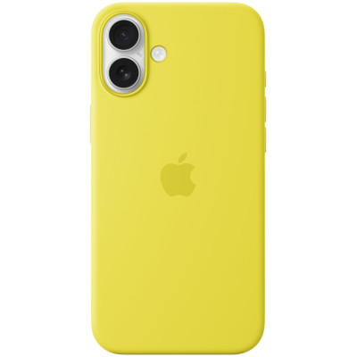 iPhone 16 Plus Silicone Case with MagSafe - Star Fruit,Model A3314