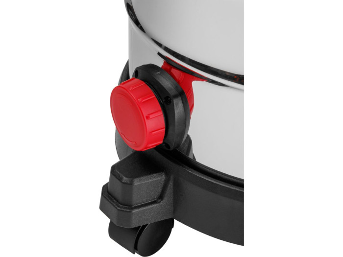 Пылесос строительный WORTEX VC 2515-1 WS 1400 Вт, 25 л, провод 4 м, шланг 3 м